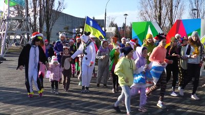 У Миколаєві відбувся новорічний забіг