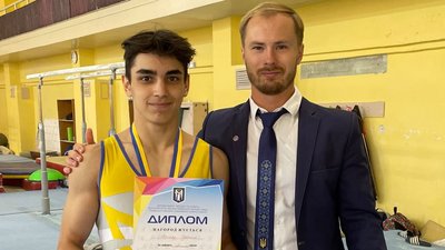 Одеський спортсмен завоював срібну медаль зі спортивної гімнастики у всеукраїнському турнірі