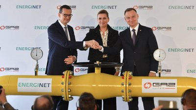 У Польщі відкрили газопровід Baltic Pipe. Він має закінчити "епоху домінування Росії"