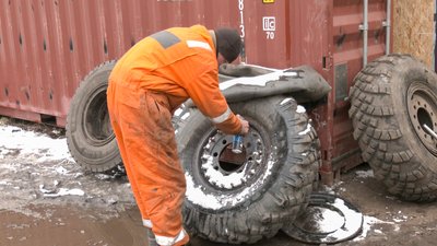 мобільний шиномонтаж ЗСУ Слов’янськ Донецька область фонд "Запмотех" мобільний шиномонтаж ЗСУ Слов’янськ Донецька область фонд "Запмотех"