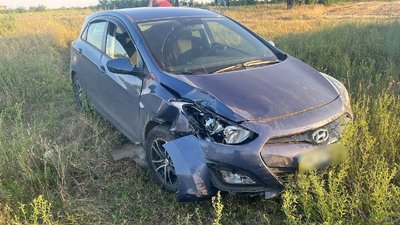 Аварія через дитину за кермом