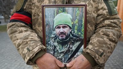 Суми, прощання з військовим Андрієм Чухлєбом