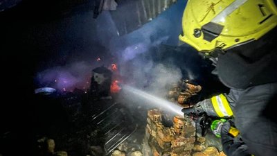На Тернопільщині під час пожежі врятували двох людей