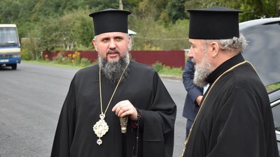 На Івано-Франківщину прибув предстоятель ПЦУ Митрополит Епіфаній