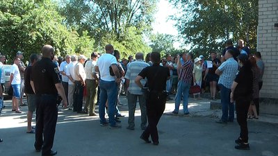 У Запорізькій області вимагали відставку сільського голови