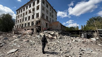 Наслідки обстрілу Костянтинівки 25 серпня 2025 року