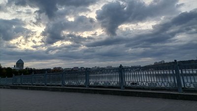 тернопільський став, хмарно, погода