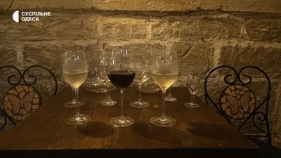 Дегустаційна зала "Лямпа", яку відкрили винороби Шушпанови в Одесі