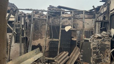 Обстріли, Херсонщина, Садове, артудар