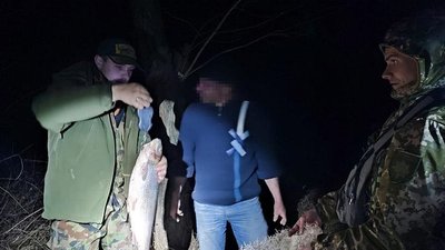 Наловили на понад 800 тисяч гривень: на Хмельниччині спіймали браконьєрів