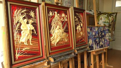 Ці картини вишиті соломою. 9 грудня 2022 рік Ці картини вишиті соломою. 9 грудня 2022 рік