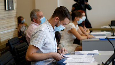 Адвокат ГО "Автомайдан" Олексій Мельников.