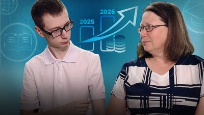Абітурієнт та його мати у виші в Харкові