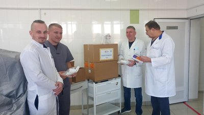 Сумська обласна дитяча лікарня отримала два апарати вакуумної терапії для лікування опіків