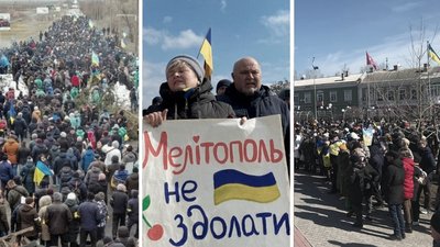 Енергодар, Мелітополь, Бердянськ, Пологи. Як міста на Запоріжжі чинили спротив російським окупантам