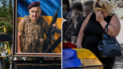Вдруге поховала чоловіка
