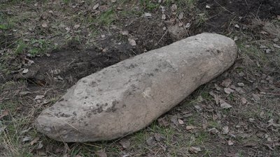 Енеолітична стела у Запорізькій області
