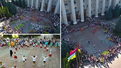 У Кропивницькому три сотні дітей взяли участь у руханці, присвяченій ювілею Незалежності У Кропивницькому три сотні дітей взяли участь у руханці, присвяченій ювілею Незалежності