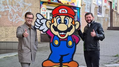 Легендарного рекламного Маріо демонтували в Запоріжжі