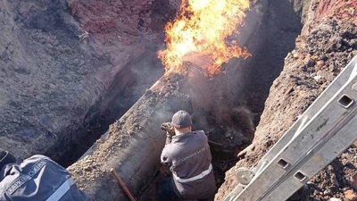 Через влучення снаряду РФ у Харкові без газу залишилися майже 34 тисячі людей