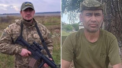 На Буковині прощаються з військовими Драганом та Вакарою, які загинули на війні