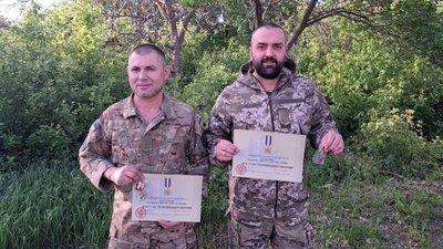 105 окрема бригада територіальної оборони ЗСУ, військові, нагороди