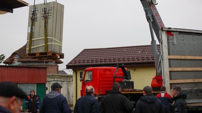 Водовідведення під час блекауту: каналізаційно-насосна станція Ірпеня отримала генератор