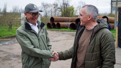 Данія відновить у Миколаєві зруйнований обстрілом травмпункт Данія відновить у Миколаєві зруйнований обстрілом травмпункт
