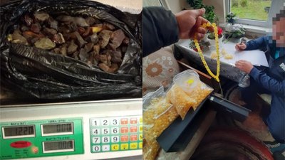 На Рівненщині вилучили бурштину та прикрас на майже мільйон гривень