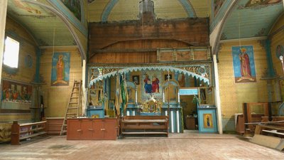 На Прикарпатті відновлюють 133-річну церкву