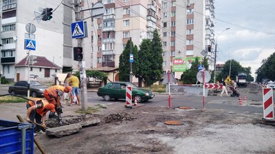 У Житомирі не встигли вчасно завершити поточний ремонт дороги на вулиці Ріхтера – у чому затримка