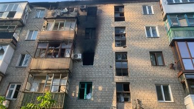 Війська РФ 12 липня обстріляли Донеччину 24 рази авіаційними ракетами, "Ураганами" та "Градами" із запальними елементами