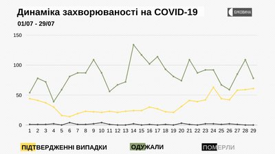 COVID-19 на Буковині: географія поширення