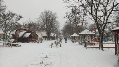У Генічеськ на Херсонщині прийшла справжня зима У Генічеськ на Херсонщині прийшла справжня зима