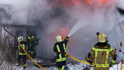 Пожежа в Боратині 9 січня