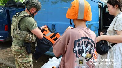 Евакуація дітей із Дружківки