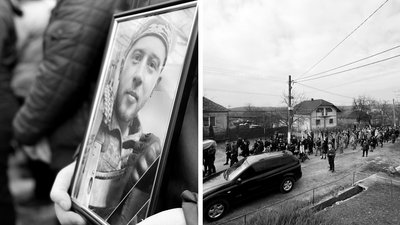 На Закарпатті попрощалися із полеглим захисником Миколою Кузнецовим