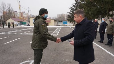 У Тернополі нагородили 15 нацгвардійців
