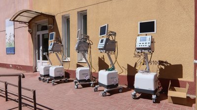8 апаратів ШВЛ передали Одеській клінічній інфекційній лікарні 8 апаратів ШВЛ передали Одеській клінічній інфекційній лікарні