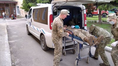 У Тернополі відбулися пожежно-тактичні навчання артилеристів У Тернополі відбулися пожежно-тактичні навчання артилеристів