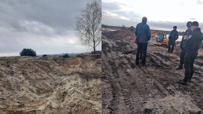 На Волині екологи виявили незаконний видобуток піску: збитки сягнули понад 100 млн грн На Волині екологи виявили незаконний видобуток піску: збитки сягнули понад 100 млн грн