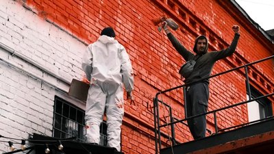 У Києві з'явився новий мурал на підтримку полонених захисників "Азовсталі"