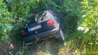 автівка після ДТП на Черкащині 5 липня