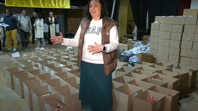 Ресторатори Франківська відправили 400 великодніх пакунків у північні та східні області України Ресторатори Франківська відправили 400 великодніх пакунків у північні та східні області України