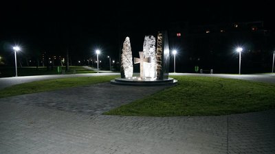 Монумент воїнам-захисникам встановили в Мукачеві Монумент воїнам-захисникам встановили в Мукачеві