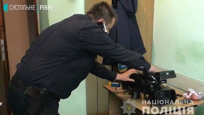 У Рівному обікрали регіональний офіс телеканалу "Україна" У Рівному обікрали регіональний офіс телеканалу "Україна"