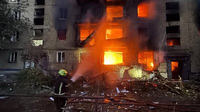 Наслідки прильотів по Києву