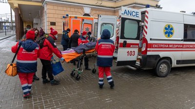 До Тернополя прибув евакуаційний медичний потяг До Тернополя прибув евакуаційний медичний потяг