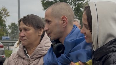 Андрій Марціновський з Рівненщини. Зустріч вдома після повернення з російського полону