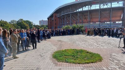 "Він завжди продовжував рух вперед": у Сумах попрощались з Олександром Бабаком